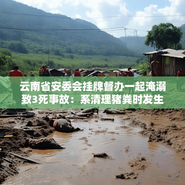 云南省安委会挂牌督办一起淹溺致3死事故：系清理猪粪时发生