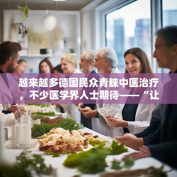 越来越多德国民众青睐中医治疗，不少医学界人士期待——“让中医药造福更多欧洲民众”（第一现场）