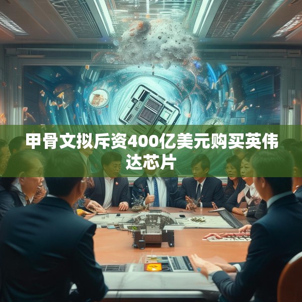 甲骨文拟斥资400亿美元购买英伟达芯片