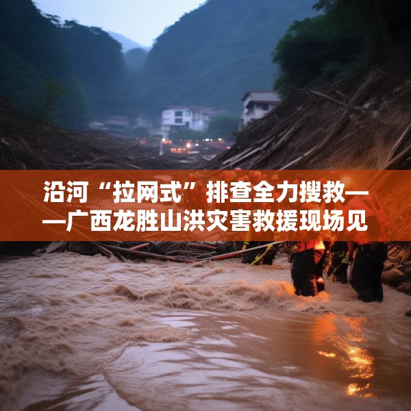 沿河“拉网式”排查全力搜救——广西龙胜山洪灾害救援现场见闻