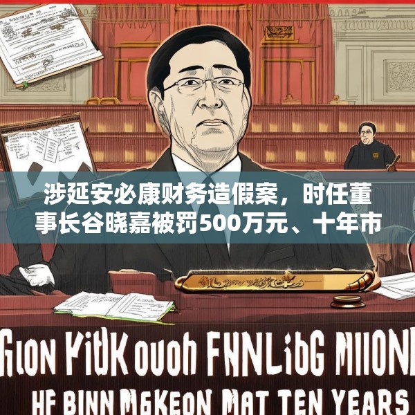 涉延安必康财务造假案，时任董事长谷晓嘉被罚500万元、十年市场禁入