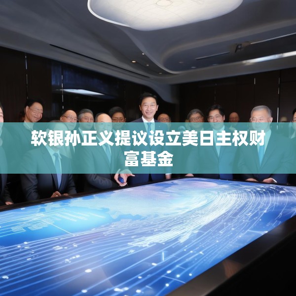 软银孙正义提议设立美日主权财富基金