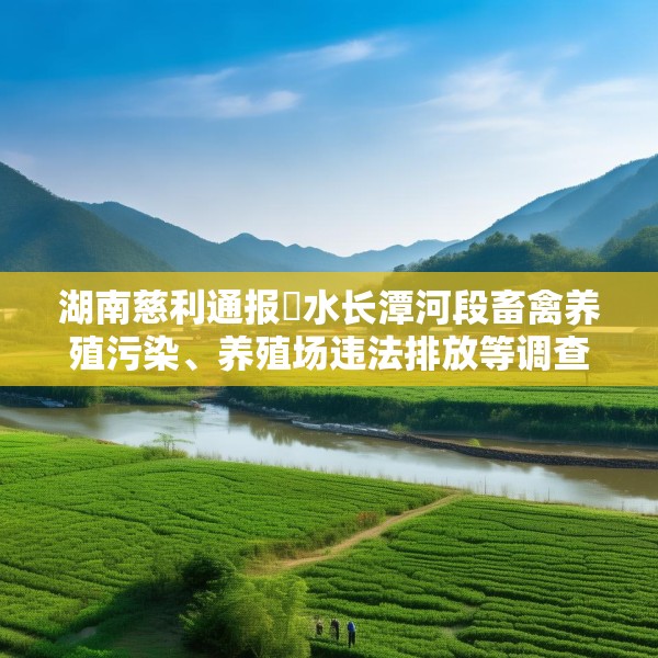 湖南慈利通报溇水长潭河段畜禽养殖污染、养殖场违法排放等调查处置情况