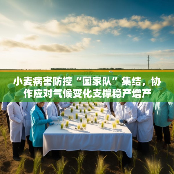 小麦病害防控“国家队”集结，协作应对气候变化支撑稳产增产