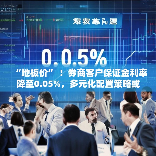“地板价” ！券商客户保证金利率降至0.05%，多元化配置策略或将破局