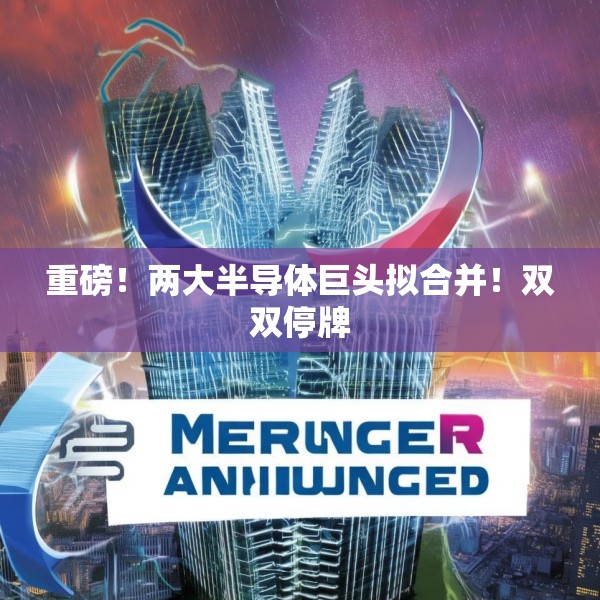 重磅！两大半导体巨头拟合并！双双停牌