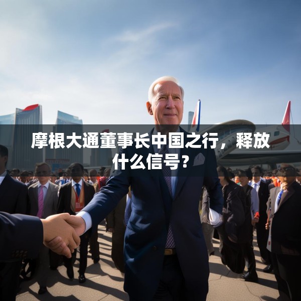 摩根大通董事长中国之行，释放什么信号？