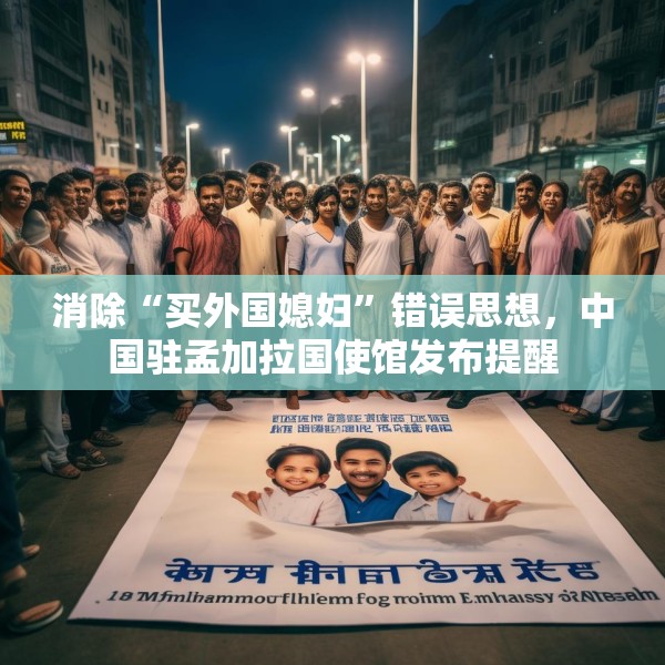 消除“买外国媳妇”错误思想，中国驻孟加拉国使馆发布提醒