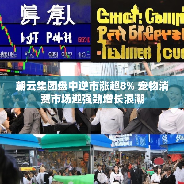 朝云集团盘中逆市涨超8% 宠物消费市场迎强劲增长浪潮