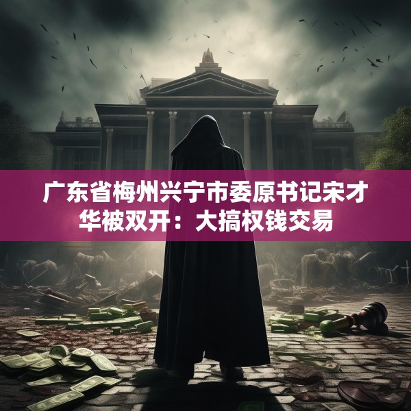 广东省梅州兴宁市委原书记宋才华被双开：大搞权钱交易