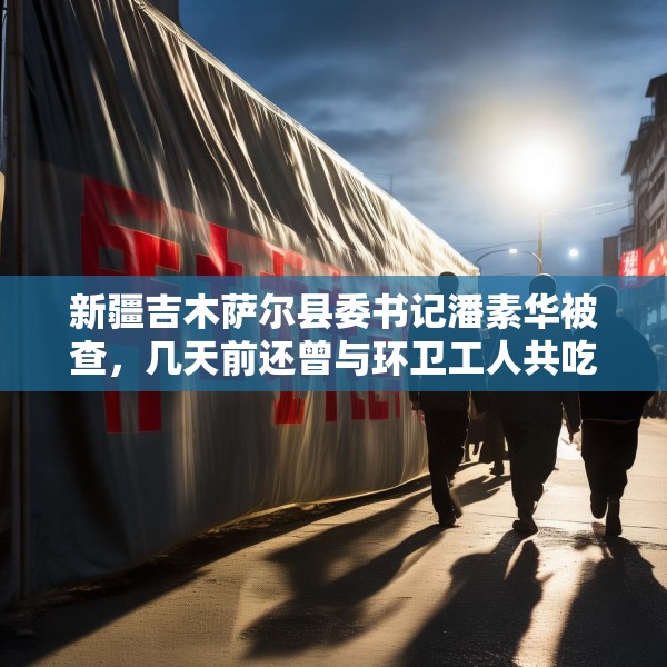新疆吉木萨尔县委书记潘素华被查，几天前还曾与环卫工人共吃晚餐
