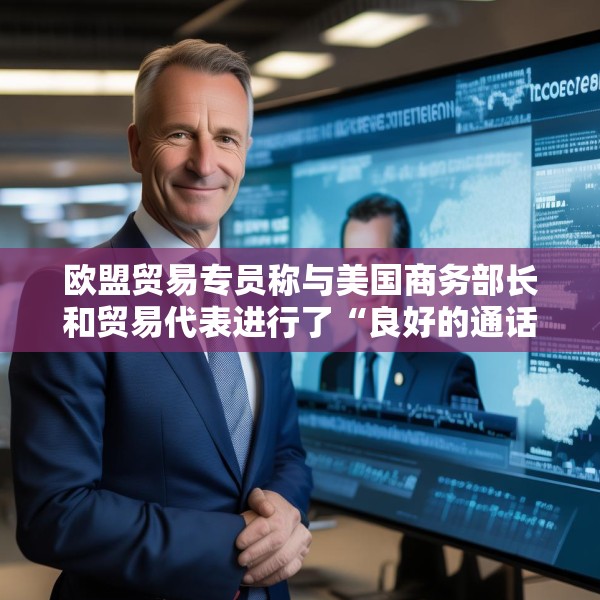 欧盟贸易专员称与美国商务部长和贸易代表进行了“良好的通话”