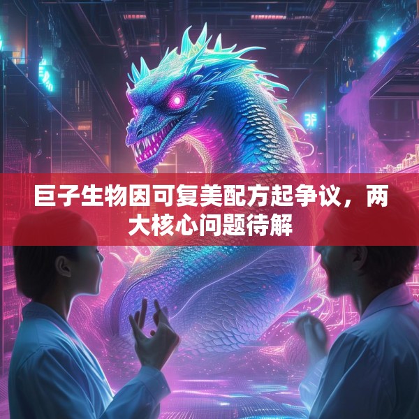 巨子生物因可复美配方起争议，两大核心问题待解