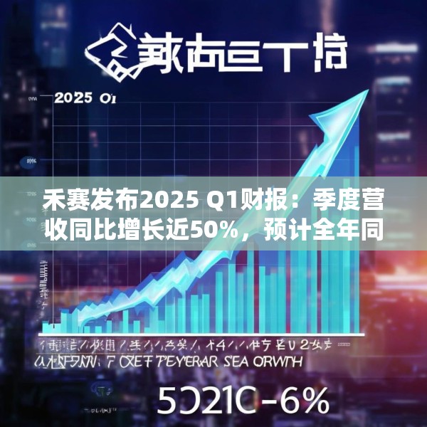 禾赛发布2025 Q1财报：季度营收同比增长近50%，预计全年同比增长44%至69%