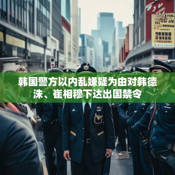 韩国警方以内乱嫌疑为由对韩德洙、崔相穆下达出国禁令