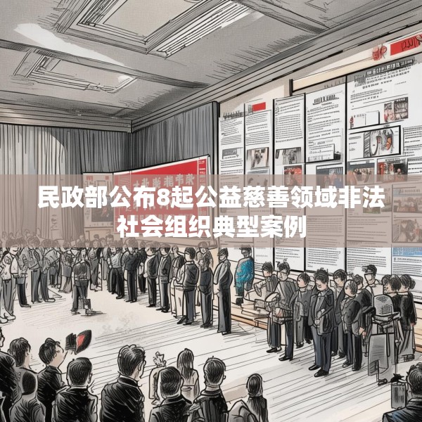 民政部公布8起公益慈善领域非法社会组织典型案例