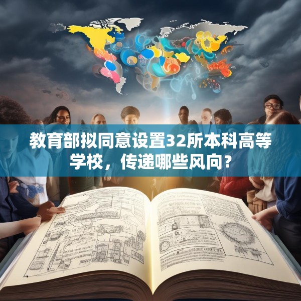 教育部拟同意设置32所本科高等学校，传递哪些风向？
