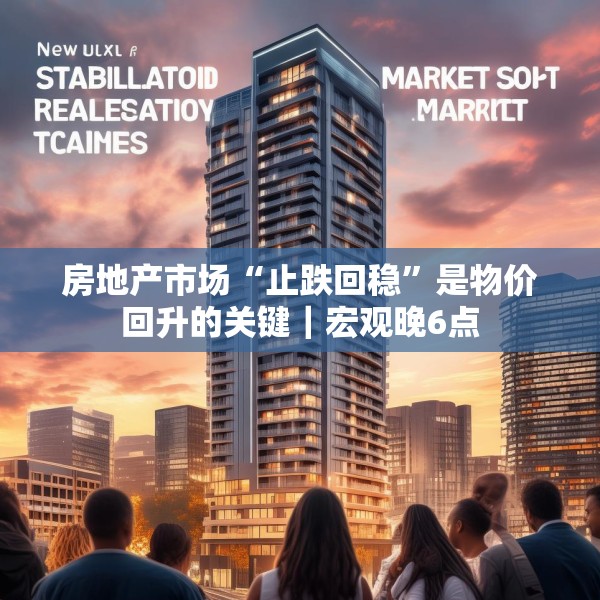 房地产市场“止跌回稳”是物价回升的关键｜宏观晚6点