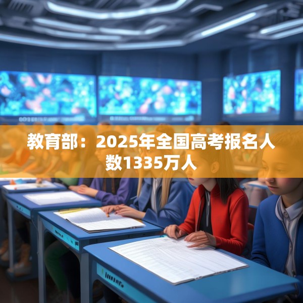 教育部：2025年全国高考报名人数1335万人