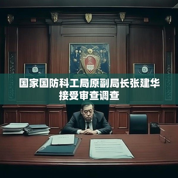 国家国防科工局原副局长张建华接受审查调查