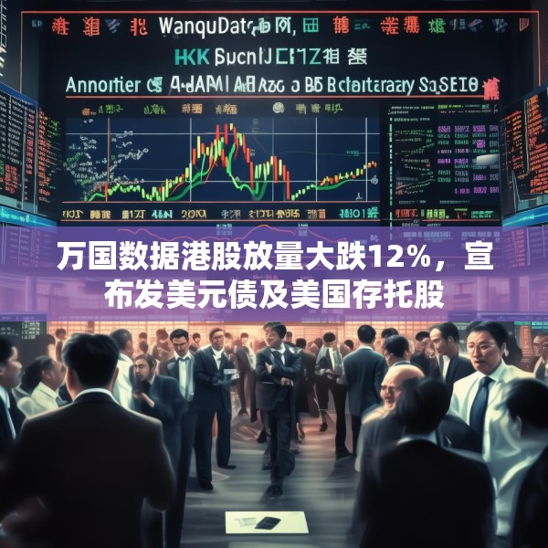 万国数据港股放量大跌12%，宣布发美元债及美国存托股