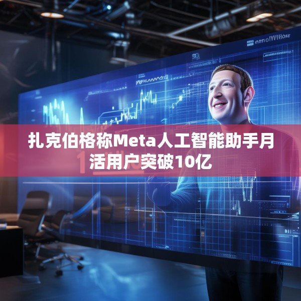 扎克伯格称Meta人工智能助手月活用户突破10亿