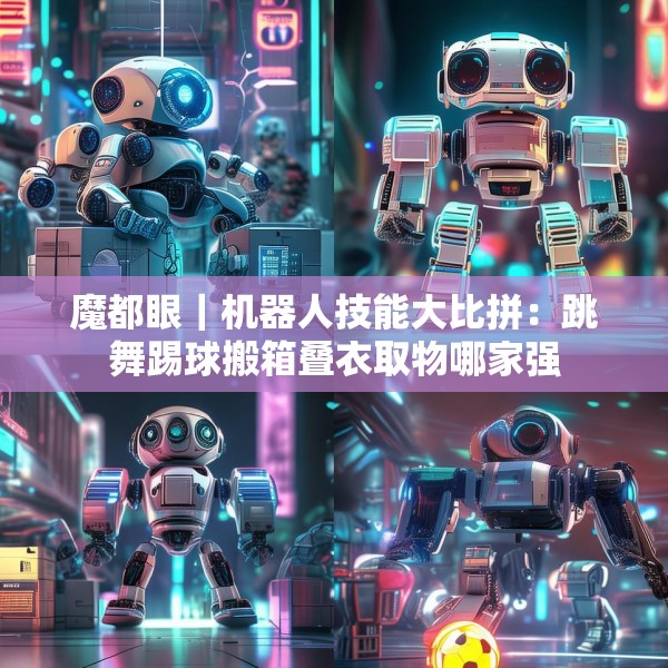 魔都眼｜机器人技能大比拼：跳舞踢球搬箱叠衣取物哪家强