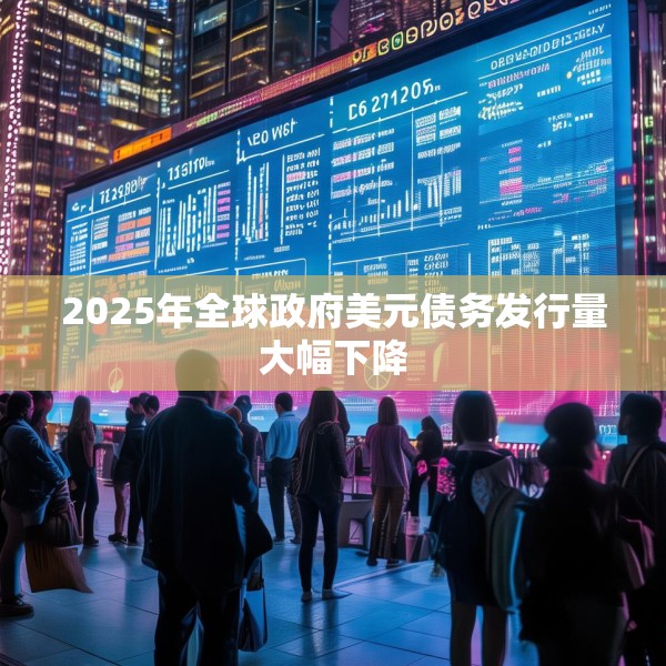 2025年全球政府美元债务发行量大幅下降