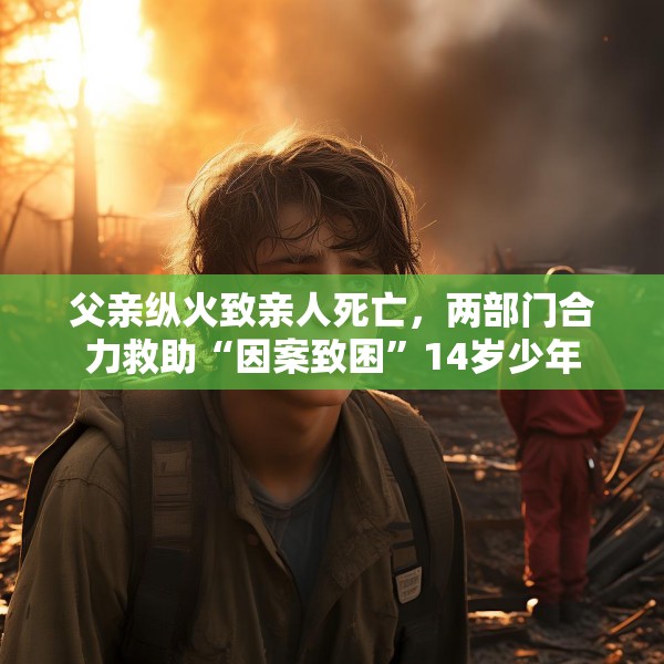 父亲纵火致亲人死亡，两部门合力救助“因案致困”14岁少年