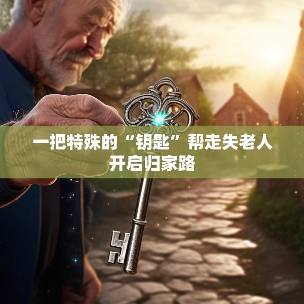 一把特殊的“钥匙”帮走失老人开启归家路