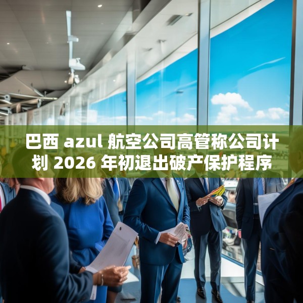 巴西 azul 航空公司高管称公司计划 2026 年初退出破产保护程序