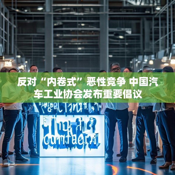 反对“内卷式”恶性竞争 中国汽车工业协会发布重要倡议