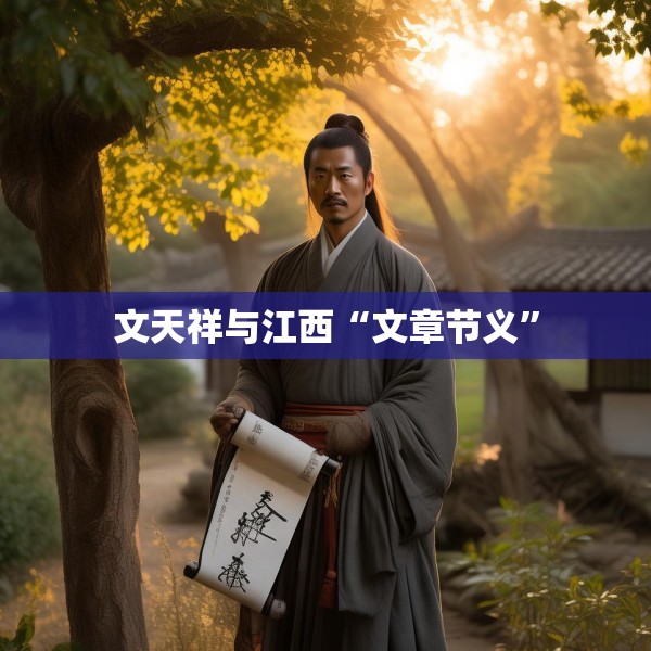 文天祥与江西“文章节义”