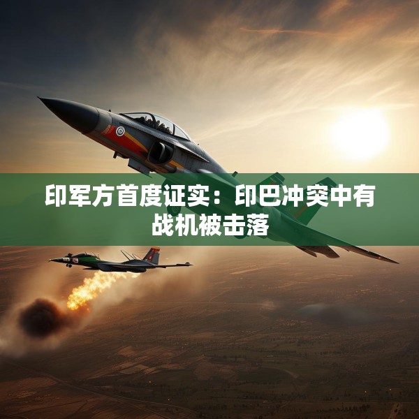 印军方首度证实：印巴冲突中有战机被击落