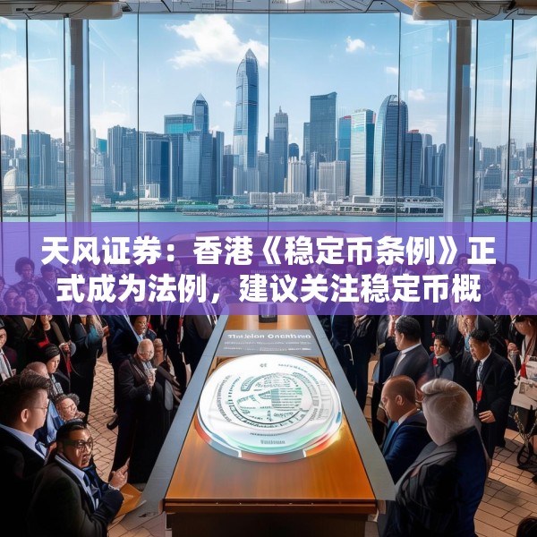 天风证券：香港《稳定币条例》正式成为法例，建议关注稳定币概念相关标的