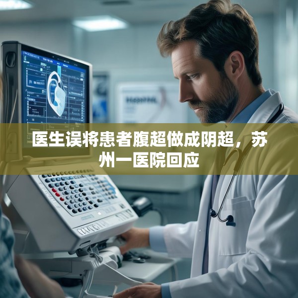 医生误将患者腹超做成阴超，苏州一医院回应