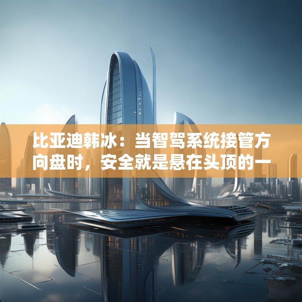 比亚迪韩冰：当智驾系统接管方向盘时，安全就是悬在头顶的一把剑