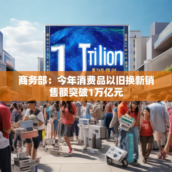 商务部：今年消费品以旧换新销售额突破1万亿元