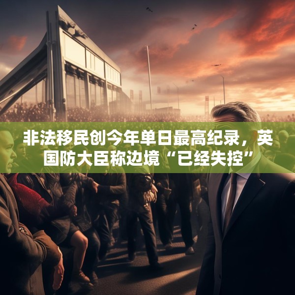 非法移民创今年单日最高纪录，英国防大臣称边境“已经失控”