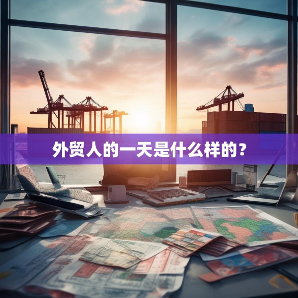 外贸人的一天是什么样的？