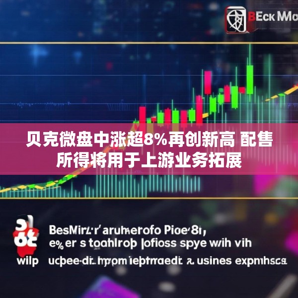 贝克微盘中涨超8%再创新高 配售所得将用于上游业务拓展