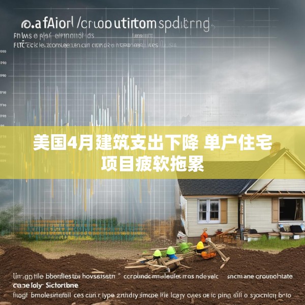美国4月建筑支出下降 单户住宅项目疲软拖累