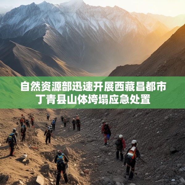 自然资源部迅速开展西藏昌都市丁青县山体垮塌应急处置