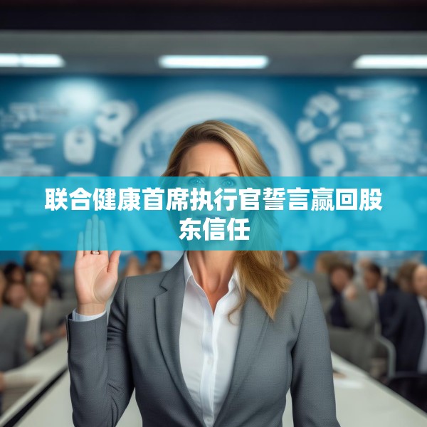 联合健康首席执行官誓言赢回股东信任