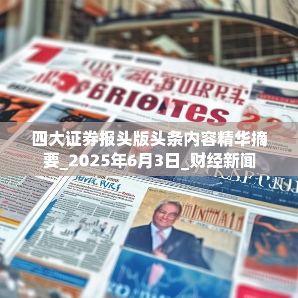 四大证券报头版头条内容精华摘要_2025年6月3日_财经新闻