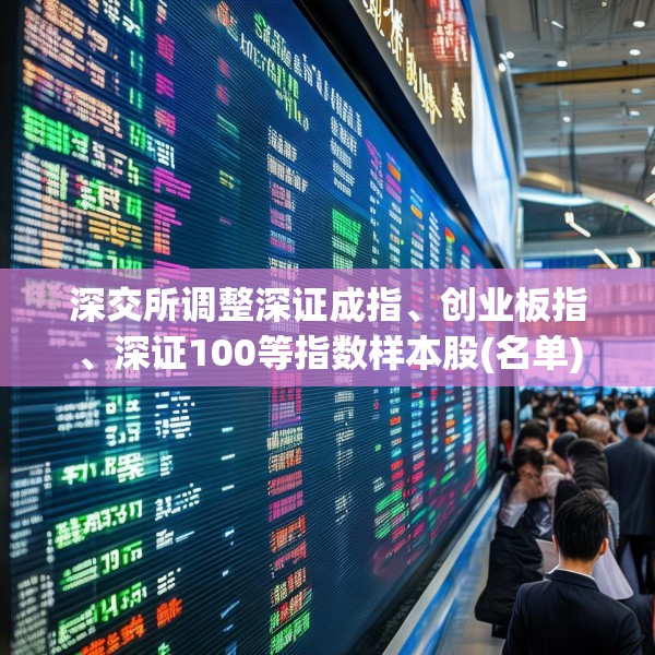 深交所调整深证成指、创业板指、深证100等指数样本股(名单)