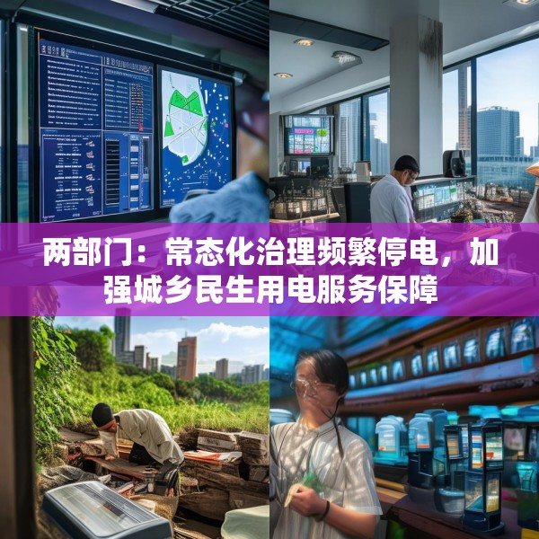 两部门：常态化治理频繁停电，加强城乡民生用电服务保障