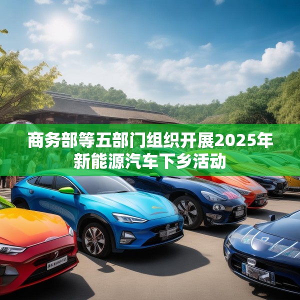 商务部等五部门组织开展2025年新能源汽车下乡活动