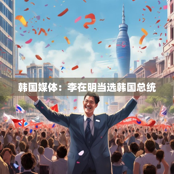 韩国媒体：李在明当选韩国总统