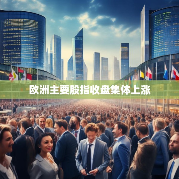 欧洲主要股指收盘集体上涨